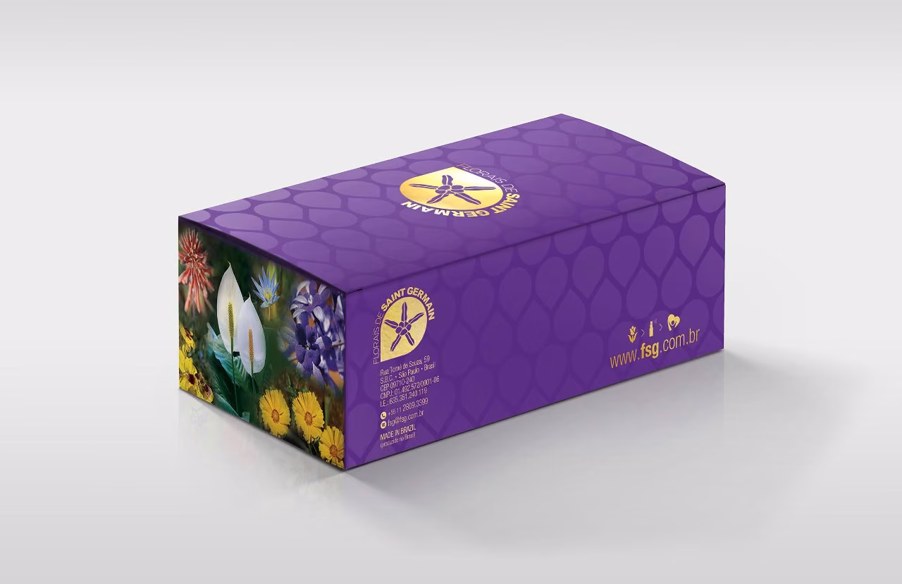 Kit Florais de Saint Germain 10 ml com 90 Essências