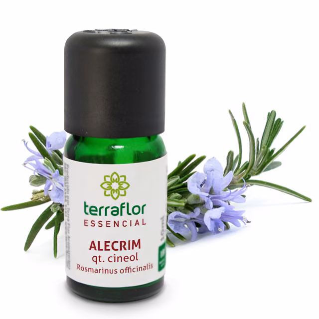 Óleo Essencial Alecrim qt. Cineol 10ml